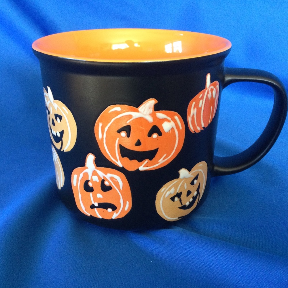 Eli and Ana New Halloween Pumpkin Ceramic Coffee Mug